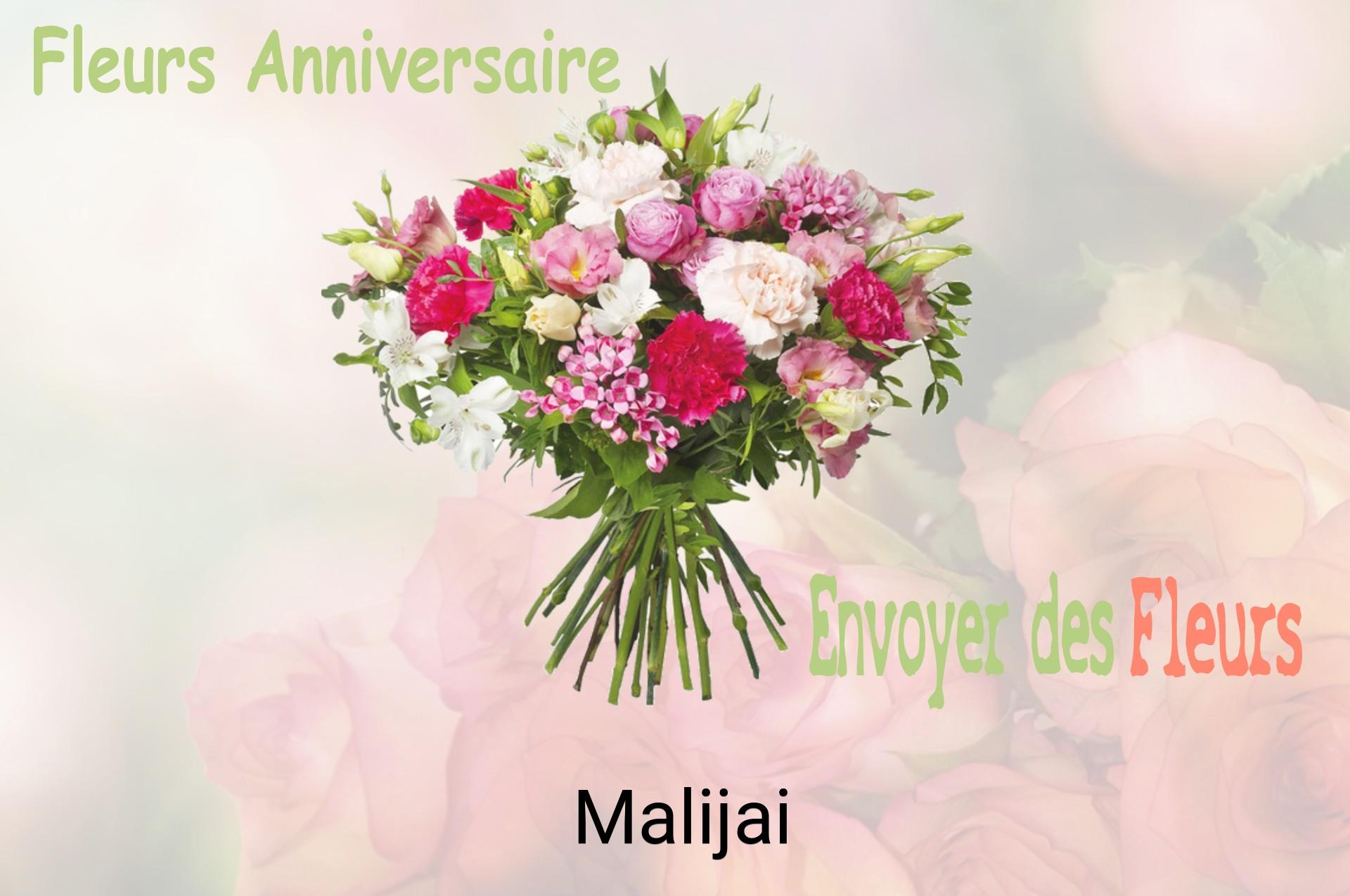 Bouquet de fleurs d’anniversaire livré à Malijai